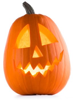 Halloween Pumpkin isolated on white background