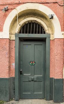 Green Door in the French Quarter of New Orleans LA USA