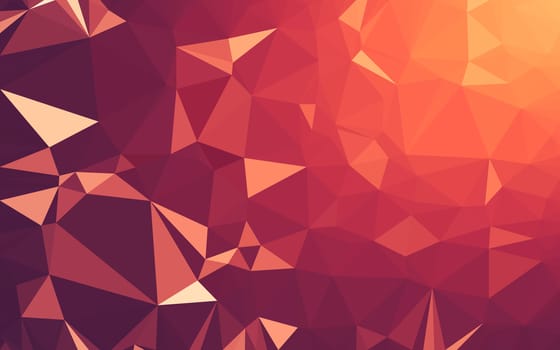 Abstract low poly background, geometry triangle, mosaic pastel color background