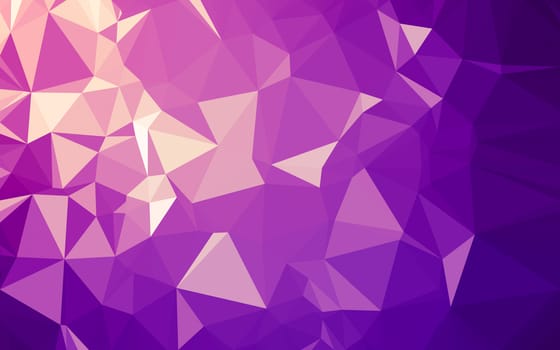 Abstract low poly background, geometry triangle, mosaic pastel color background