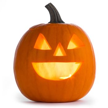 Halloween Pumpkin isolated on white background