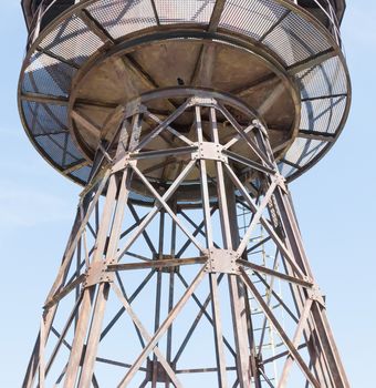 Old water tower at a railway station - Not in use anymore