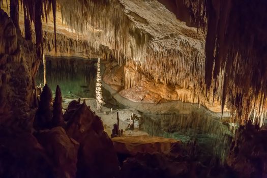 Dripstone cave guevas Drach Mallorca