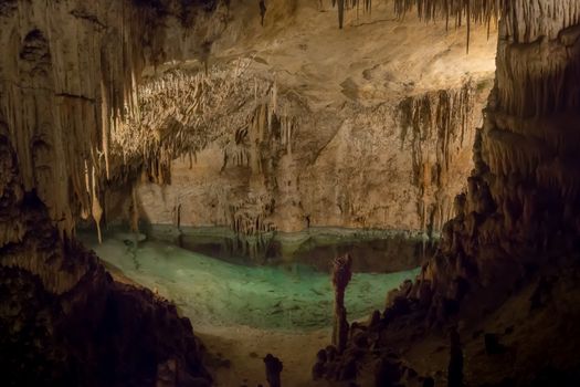 Dripstone cave guevas Drach Mallorca