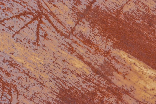 background of rusty metal, grunge metal surface