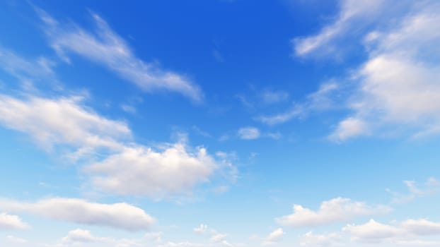 Cloudy blue sky abstract background, blue sky background with tiny clouds, 3d illustration