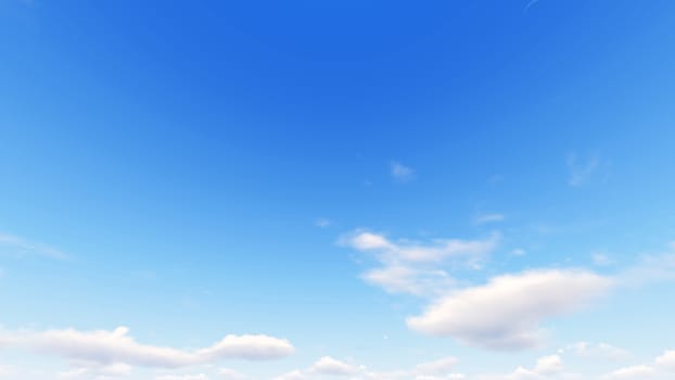 Cloudy blue sky abstract background, blue sky background with tiny clouds, 3d illustration