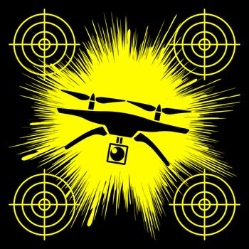 Security threats posed by consumer or military drones