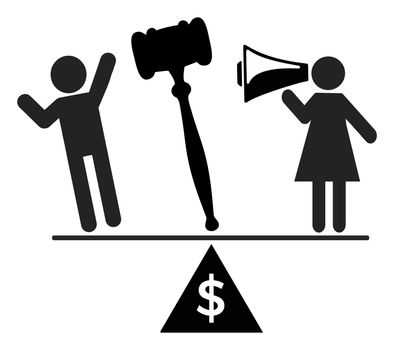 Demanding equal payment for equal work