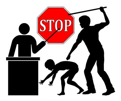 Put a ban corporal punishment through teachers in public education
