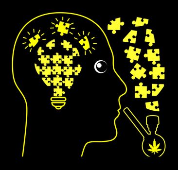 The believe that cannabis can make people smarter