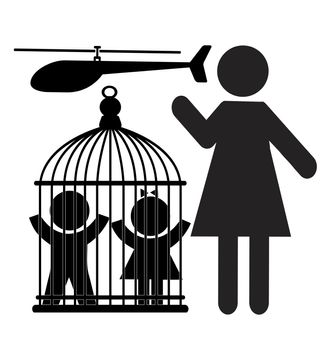 Overprotective mother makes her children prisoners