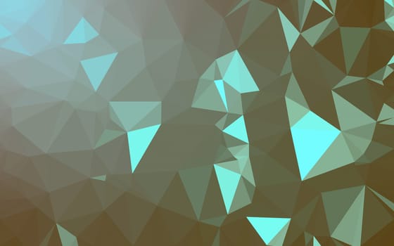 Abstract low poly background, geometry triangle, mosaic pastel color background