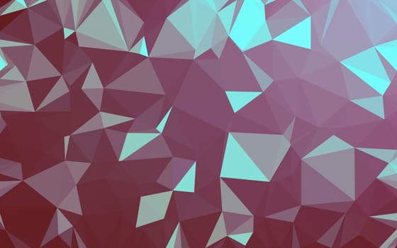 Abstract low poly background, geometry triangle, mosaic pastel color background