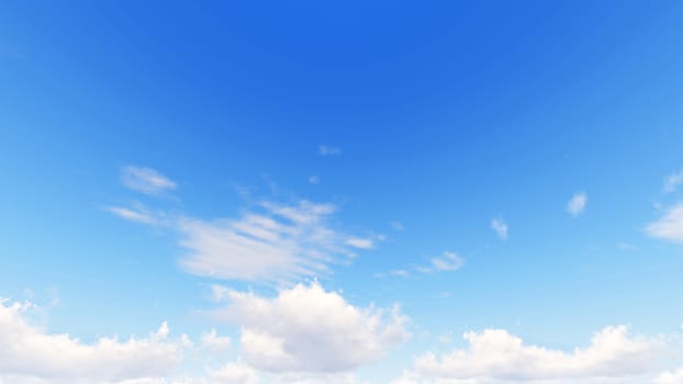 Cloudy blue sky abstract background, blue sky background with tiny clouds, 3d illustration