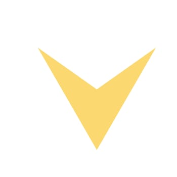 Pointer, arrow in modern flat style. Arrow button isolated on white background. Symbol for web design, site, app, UI.