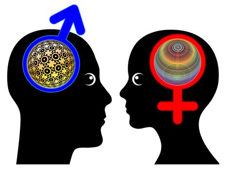Men and women tend to think in different ways, rationality versus intuition