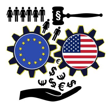 People fear to get exploited by the Transatlantic Trade and Investment Partnership between the EU and USA