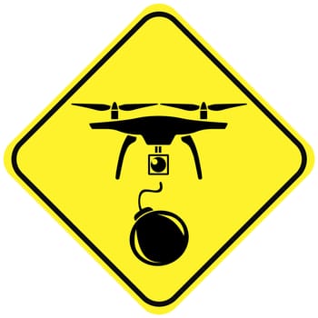 Drones could be used by terrorist groups as simple explosive devices