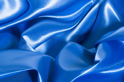 a elegant background with a blue fabric