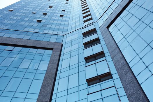 Low Angle View Of Tall Office Buildings