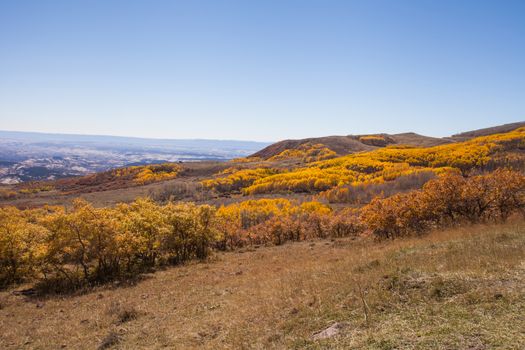 Fall landscape on Scenic Byway 12, Utah, USA