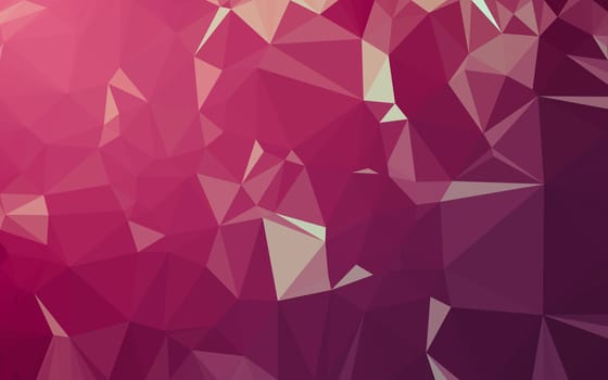 Abstract low poly background, geometry triangle, mosaic pastel color background