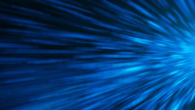 Abstract background with light streaks and lines. 3d rendering