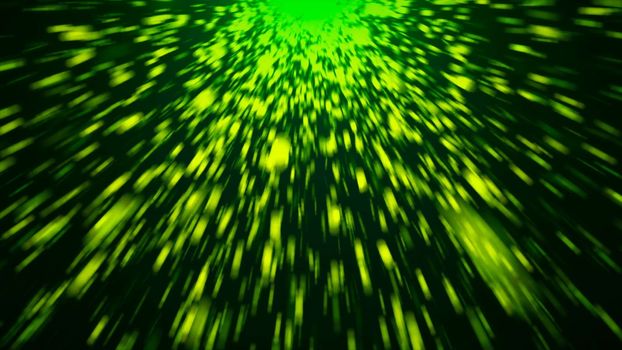 Abstract background with light streaks and lines. 3d rendering