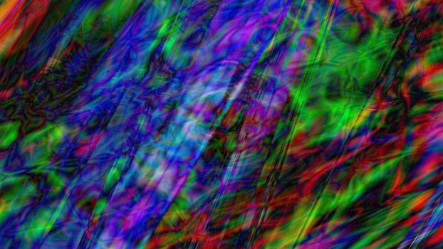 Colorful abstract painted background. Psychedelic art. 3d rendering