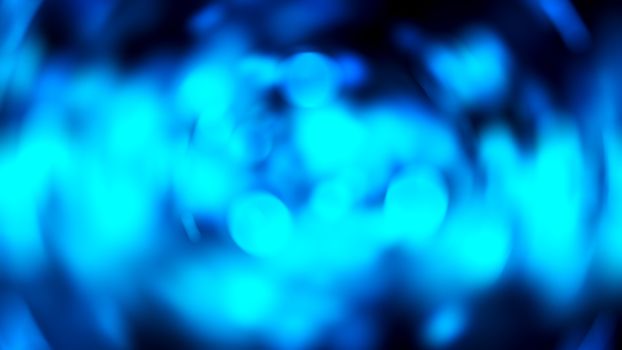 Abstract Background Of Spin Circle Radial Motion Blur is color blue. 3d rendering