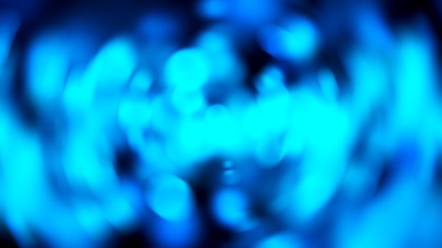 Abstract Background Of Spin Circle Radial Motion Blur is color blue. 3d rendering