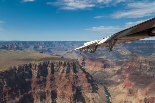 Aerial view of Grand Canyon