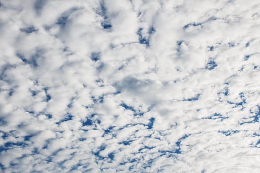 Beautiful of white clouds and nature on the sky.