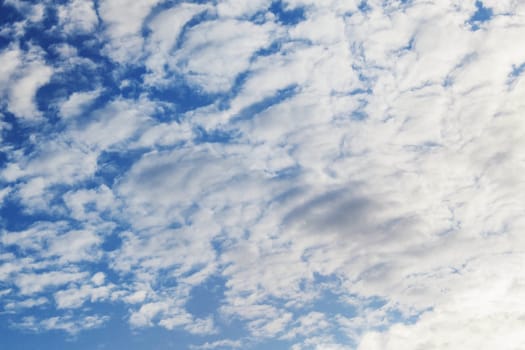 beauty of the clouds with blue sky background.