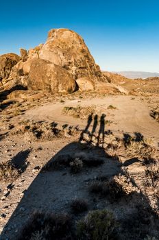 Movie Road in the Alabama Hills near Lone Pine, CA