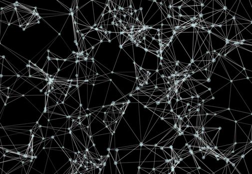 Abstract network data connection technology. Digital background