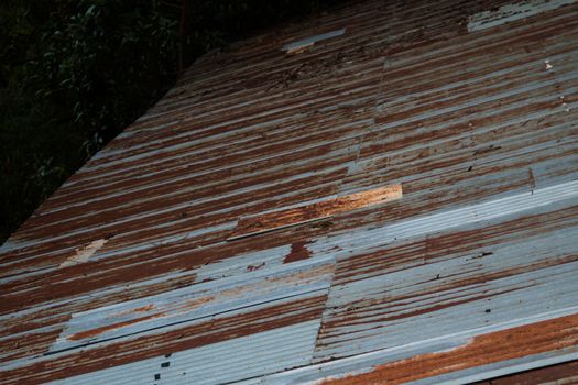 Old roofing galvanized roof