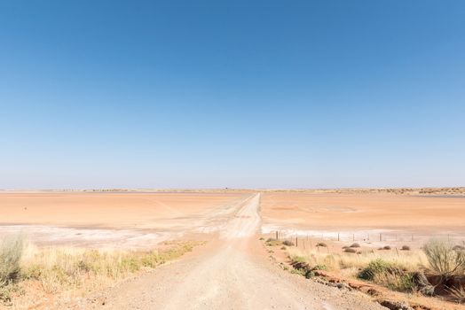 The Norokeipan (Norokei salt lake) between Askham and Upington in the Northern Cape Province of South Africa