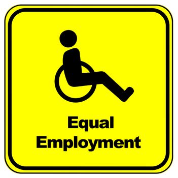 People with disabilities must have equal opportunities on the job market