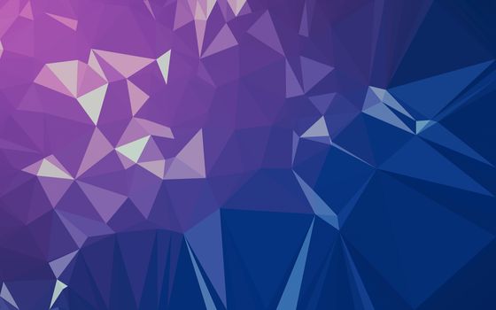 Abstract low poly background, geometry triangle, mosaic pastel color background