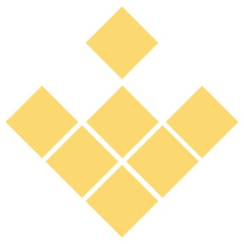 Pointer, arrow in modern flat style. Arrow button isolated on white background. Symbol for web design, site, app, UI.