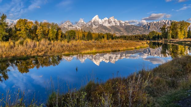 Grand Tetons Reflection in the Snake River