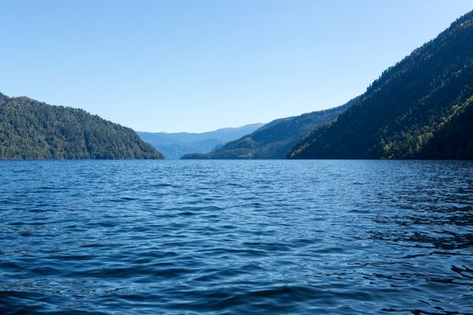 blue lake when the weather is nice