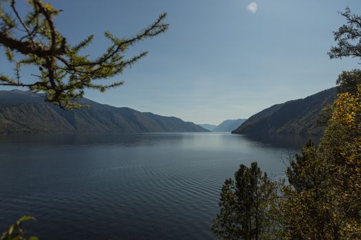 blue lake when the weather is nice