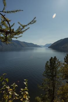 blue lake when the weather is nice