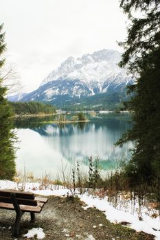 View of the Eibsee