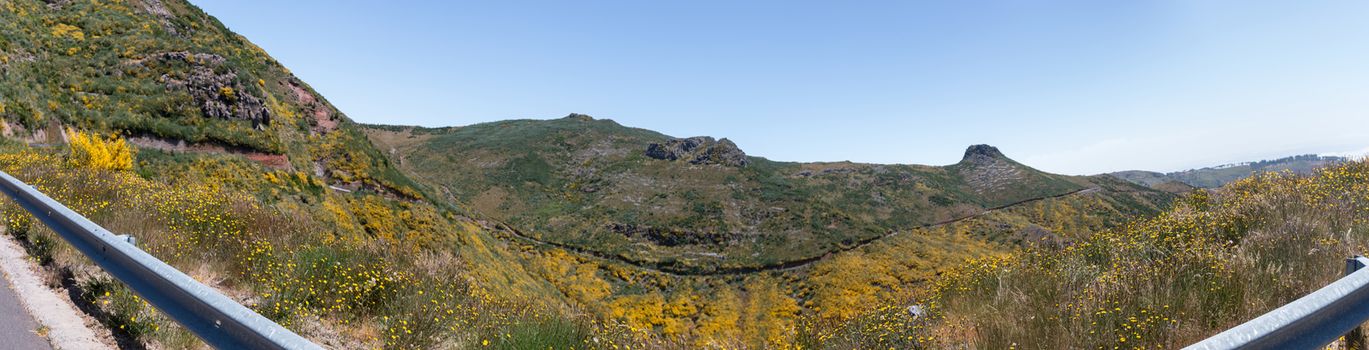 Paul da Serra plateau landscape, located in Madeira island, Portugal.