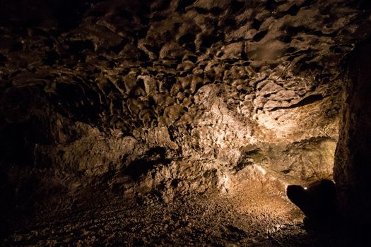 Volcanic Caves of Sao Vicente, located in Madeira island, Portugal.