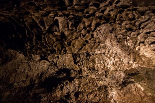 Volcanic Caves of Sao Vicente, located in Madeira island, Portugal.